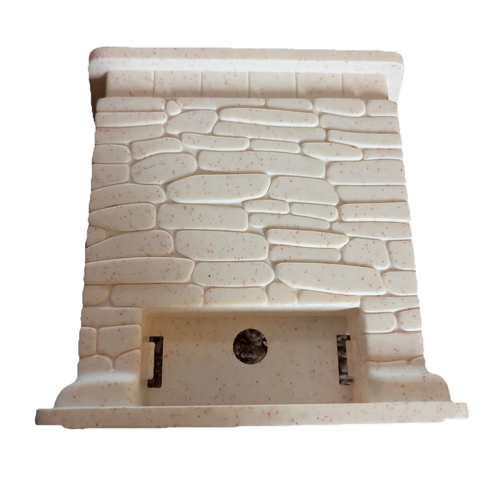 BARBIE‎ GLAMOUR HOME HOUSE 1984 Replacement Stone Fireplace Mattel
